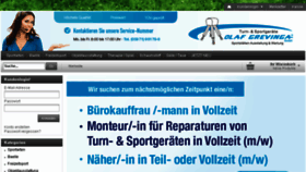 What Grevinga.de website looked like in 2017 (6 years ago)
