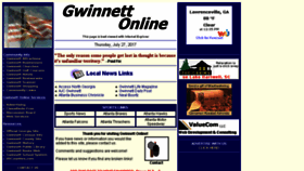What Gwinnett-online.com website looked like in 2017 (6 years ago)
