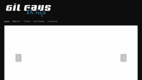 What Gilgausdesign.com website looked like in 2017 (6 years ago)