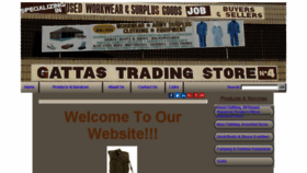 What Gattastrading.co.za website looked like in 2017 (6 years ago)