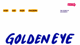 What Goldeneye.com website looked like in 2017 (6 years ago)