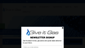 What Giveitgas.co.za website looked like in 2017 (6 years ago)