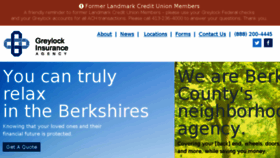 What Greylockinsurance.com website looked like in 2017 (6 years ago)