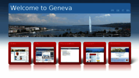 What Geneve.ch website looked like in 2017 (6 years ago)