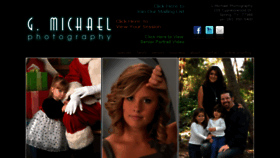 What Gmichaelphoto.com website looked like in 2017 (6 years ago)