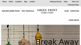 What Greenfront.com website looked like in 2017 (6 years ago)