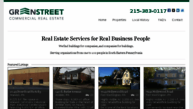 What Greenstreetpa.com website looked like in 2017 (6 years ago)
