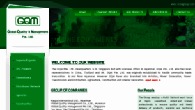 What Gqmgroup.com website looked like in 2017 (6 years ago)