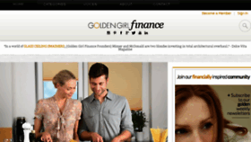 What Goldengirlfinance.com website looked like in 2017 (6 years ago)