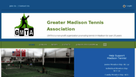 What Gmtatennis.org website looked like in 2017 (6 years ago)