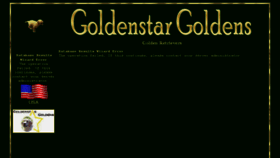 What Goldenstargoldens.com website looked like in 2017 (6 years ago)