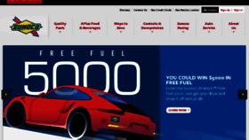 What Gosunoco.com website looked like in 2017 (6 years ago)