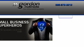 What Gordonmultimedia.com website looked like in 2017 (6 years ago)