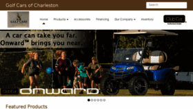 What Golfcarsofcharleston1.clubcardealer.com website looked like in 2017 (6 years ago)