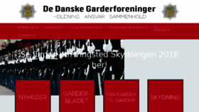What Garderforeningerne.dk website looked like in 2017 (6 years ago)