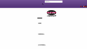 What Gewuv.com website looked like in 2017 (6 years ago)