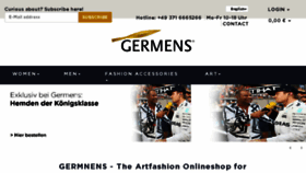 What Germensartfashion.com website looked like in 2017 (6 years ago)