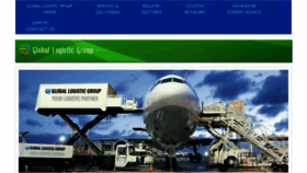 What Globallogisticgroup.com website looked like in 2017 (6 years ago)