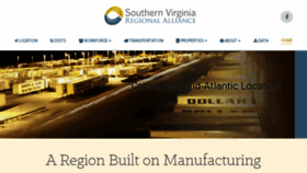 What Gosouthernvirginia.com website looked like in 2017 (6 years ago)