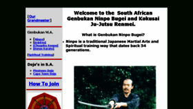 What Genbukansa.com website looked like in 2017 (6 years ago)