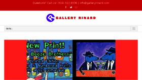 What Galleryrinard.com website looked like in 2017 (6 years ago)