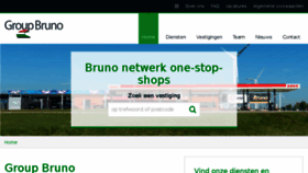 What Groupbruno.be website looked like in 2017 (6 years ago)