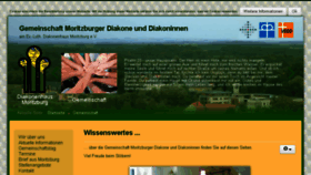 What Gemeinschaft-moritzburg.de website looked like in 2017 (6 years ago)