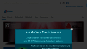 What Gabler24.de website looked like in 2017 (6 years ago)