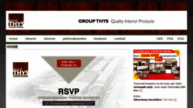 What Groupthys.com website looked like in 2017 (6 years ago)