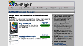 What Getright.com website looked like in 2017 (6 years ago)