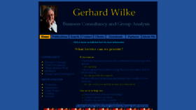 What Gerhardwilke.com website looked like in 2017 (6 years ago)