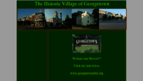 What Georgetownohio.us website looked like in 2017 (6 years ago)