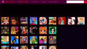 What Games2girls2.com website looked like in 2017 (6 years ago)