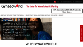 What Gynaecworld.com website looked like in 2017 (6 years ago)