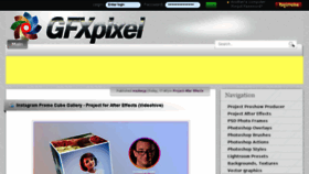 What Gfxpixel.top website looked like in 2017 (6 years ago)