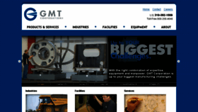 What Gmtcorporation.com website looked like in 2017 (6 years ago)