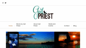 What Gailpriest.com website looked like in 2017 (6 years ago)
