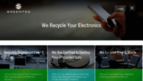 What Greentec.com website looked like in 2017 (6 years ago)