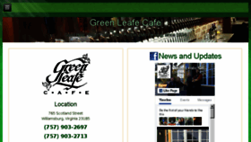 What Greenleafe.com website looked like in 2017 (8 years ago)