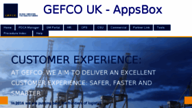 What Gefco-uk-appsbox.co.uk website looked like in 2017 (6 years ago)