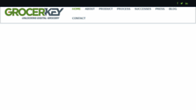 What Grocerkey.com website looked like in 2017 (6 years ago)