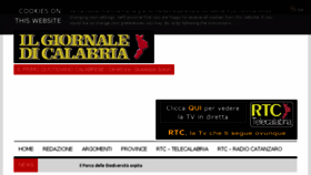 What Giornaledicalabria.it website looked like in 2017 (6 years ago)