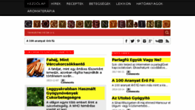 What Gyogynovenyek.info website looked like in 2017 (6 years ago)