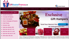 What Giftbasketfrance.fr website looked like in 2017 (6 years ago)