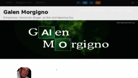 What Galenmorgigno.com website looked like in 2017 (6 years ago)