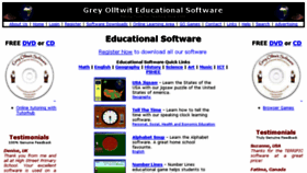 What Greyolltwit.com website looked like in 2017 (6 years ago)