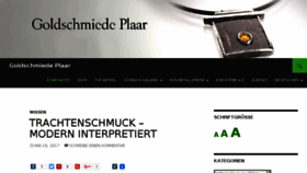 What Goldschmiede-plaar.de website looked like in 2017 (6 years ago)