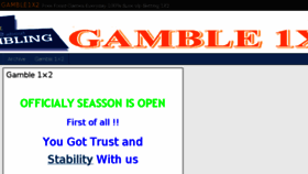 What Gamble1x2.com website looked like in 2017 (6 years ago)