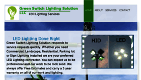 What Greenswitchlighting.com website looked like in 2017 (6 years ago)