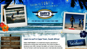 What Garysurf.co.za website looked like in 2017 (6 years ago)